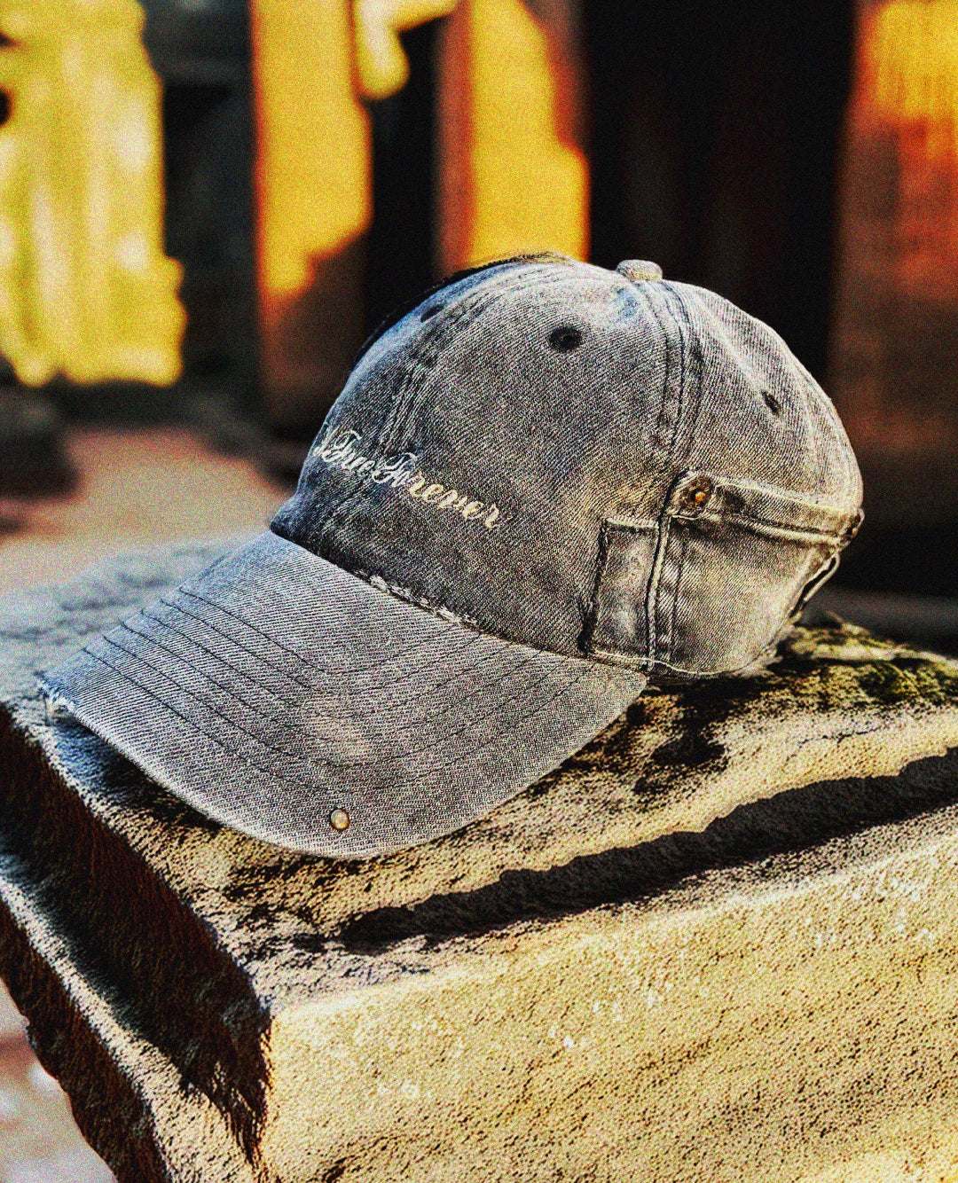 Denim Cap - REMADE