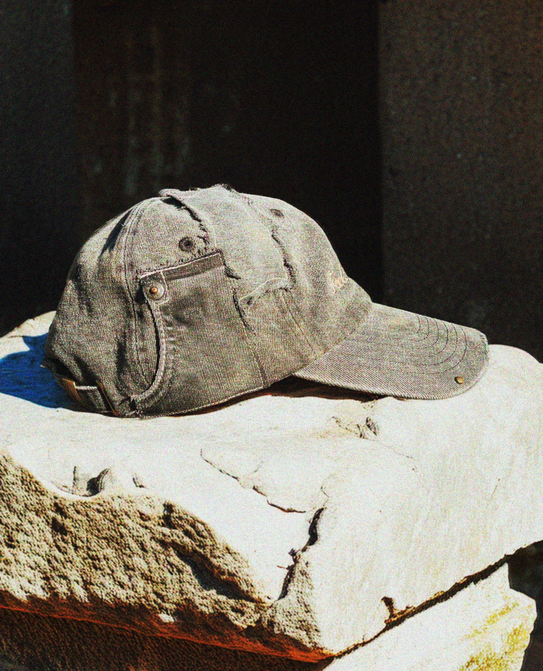 Denim Cap - REMADE