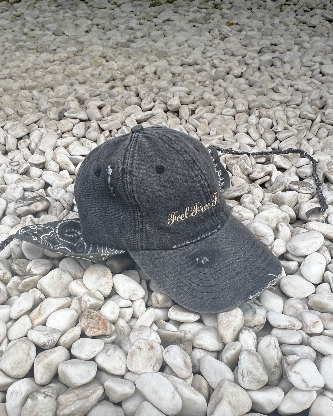 Denim Cap - Bandana